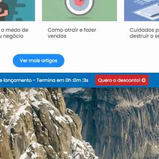 Template WP Avenger possui barra de escassez
