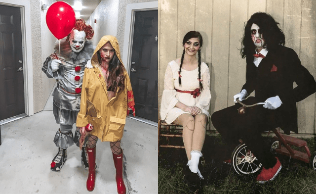 Personagens de filmes de terror para festas de Halloween e Eventos