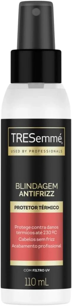 Protetor-Térmico-TRESemmé-Blindagem-Antifrizz- 110ml-para-rotina-de-cuidados-com-o-cabelo